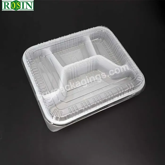 Selling Disposable Food Boxes Plastic Tray Package Takeaway Food Packaging