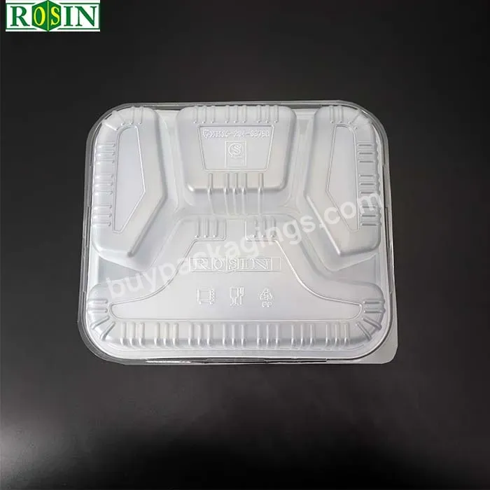 Selling Disposable Food Boxes Plastic Tray Package Takeaway Food Packaging