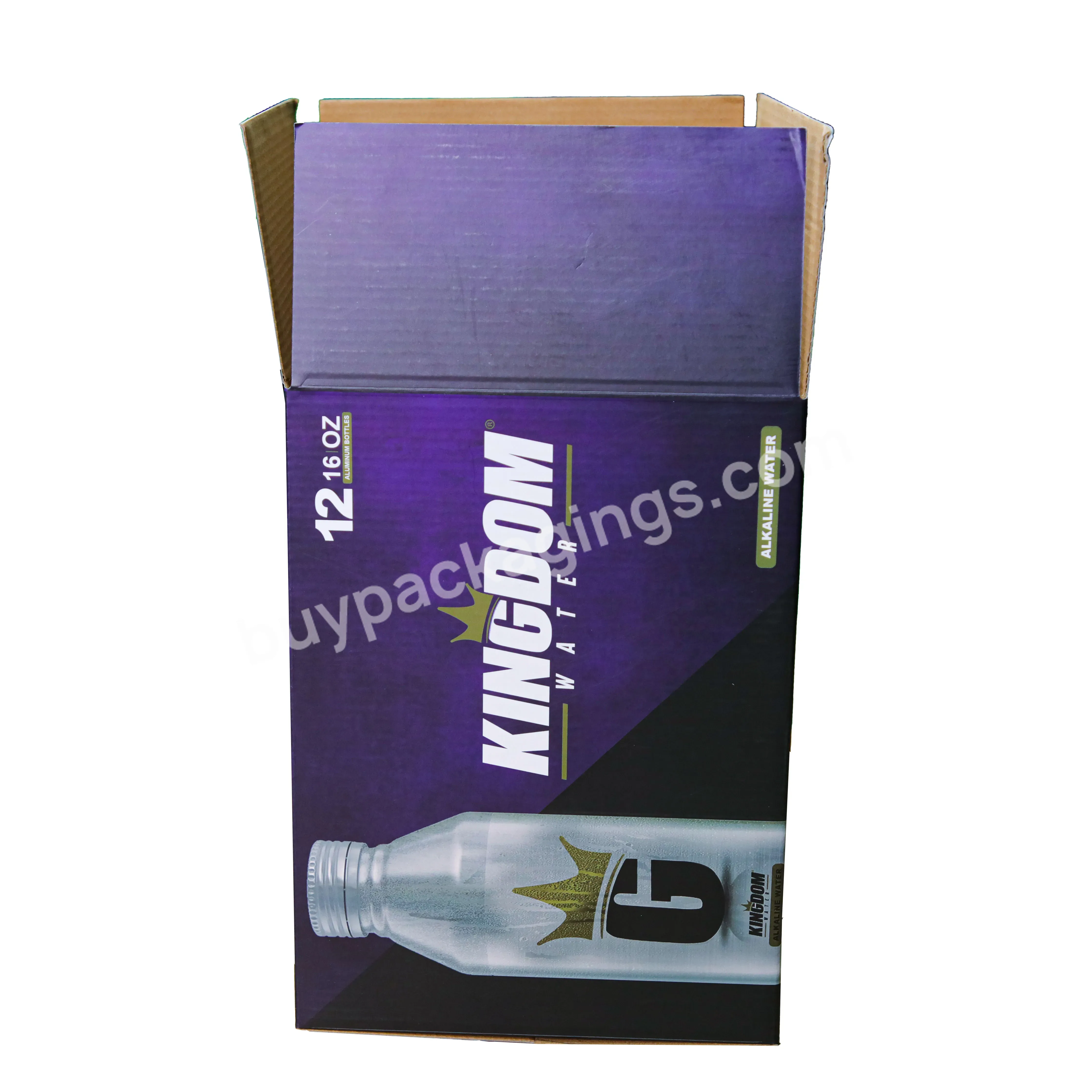 Shanghai Manufacturer Free Design Kraft Corrugated Packaging Paper Mailer Box For Beer