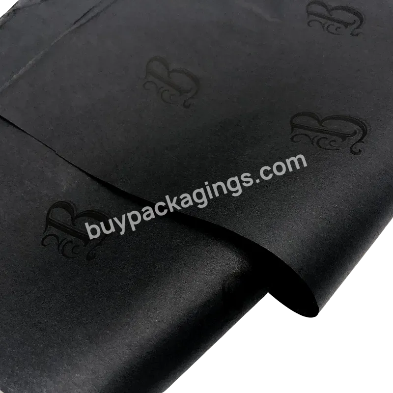 Sheets Orange Color Black Soft Silver Silk Logo Printed Packaging Personalized Tissue Paper Uv Spot - Buy Tissue Paper Uv Spot,Tissue Paper Black,Soft Tissue Paper.