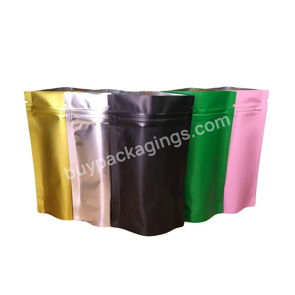 Shenzhen Factory Custom Printed Logo Design Smell Proof Resealable Bag Stand Up Pouch Zipper Food Packaging Plastic Bags