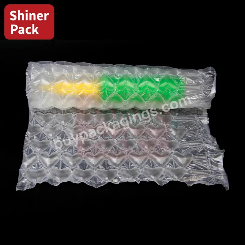 Shinerpack Heart Shape Shape Wholesale Recycled Protective Packaging Air Bubble Cushioning Film