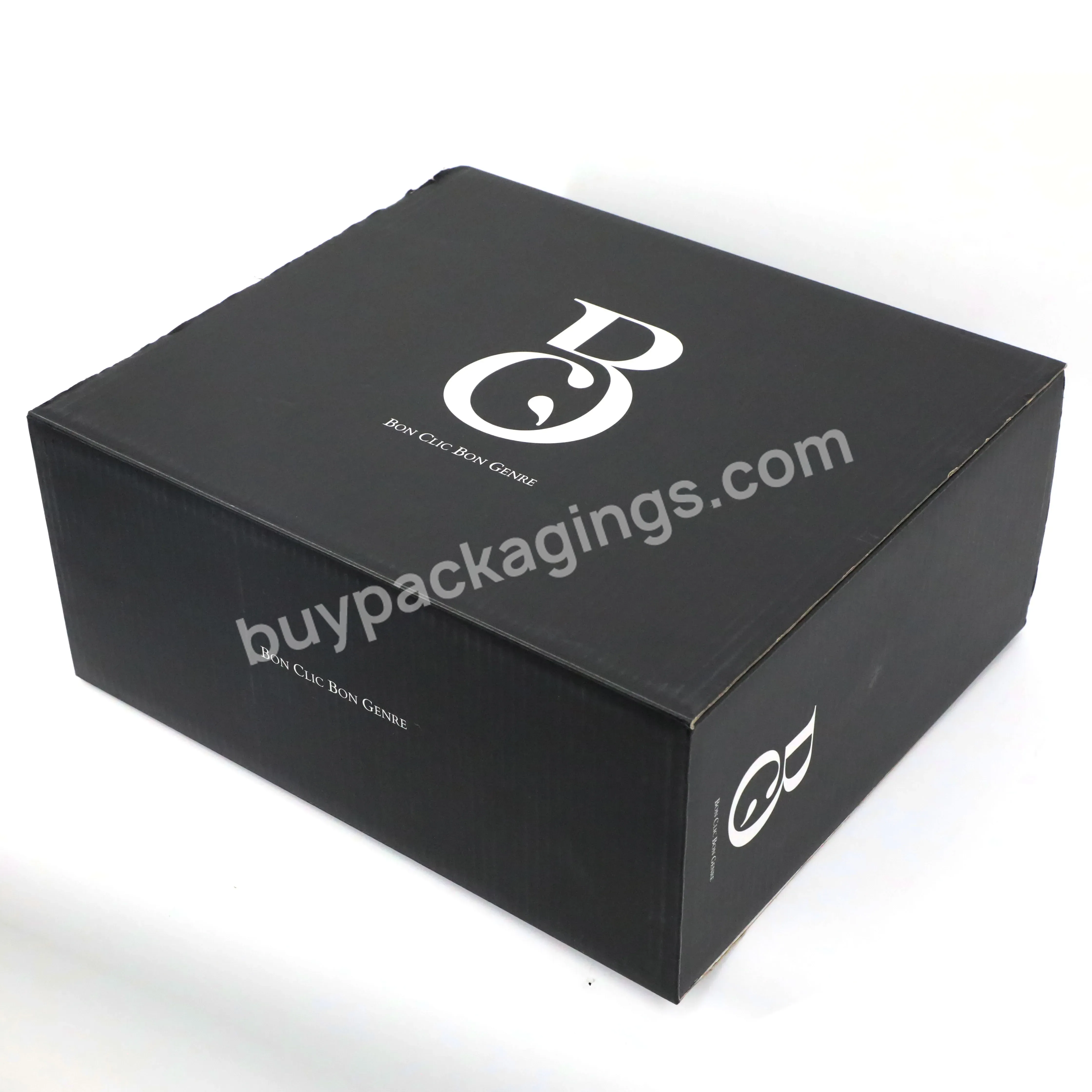 Shipping Box Packaging Custom Logo Kraft Hat Carton Packing Customized Corrugated Cardboard Packaging Paper Mailer Shipping Box
