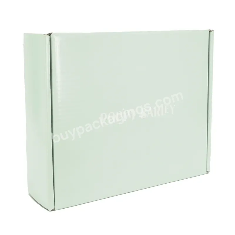 Shipping Mailer Box Custom Corrugate Compostable Biodegradable Kraft Paper Mailer Box