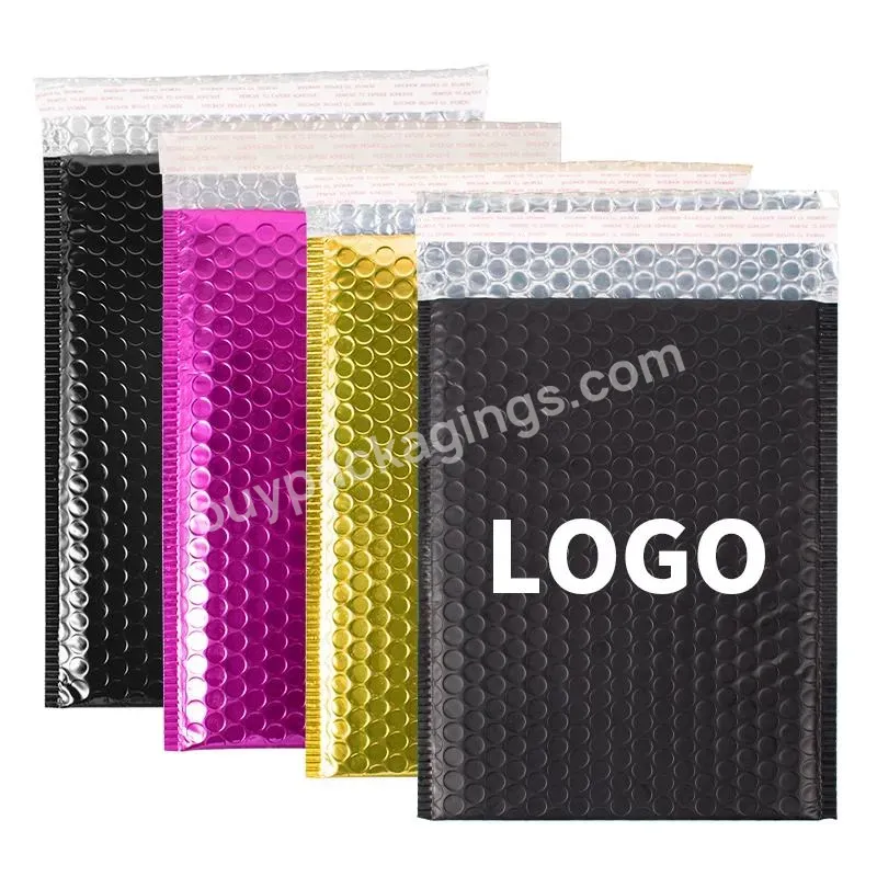 Shipping Packaging Mailing Bags Poly Padded Envelope Custom Bubble Mailer With Logo