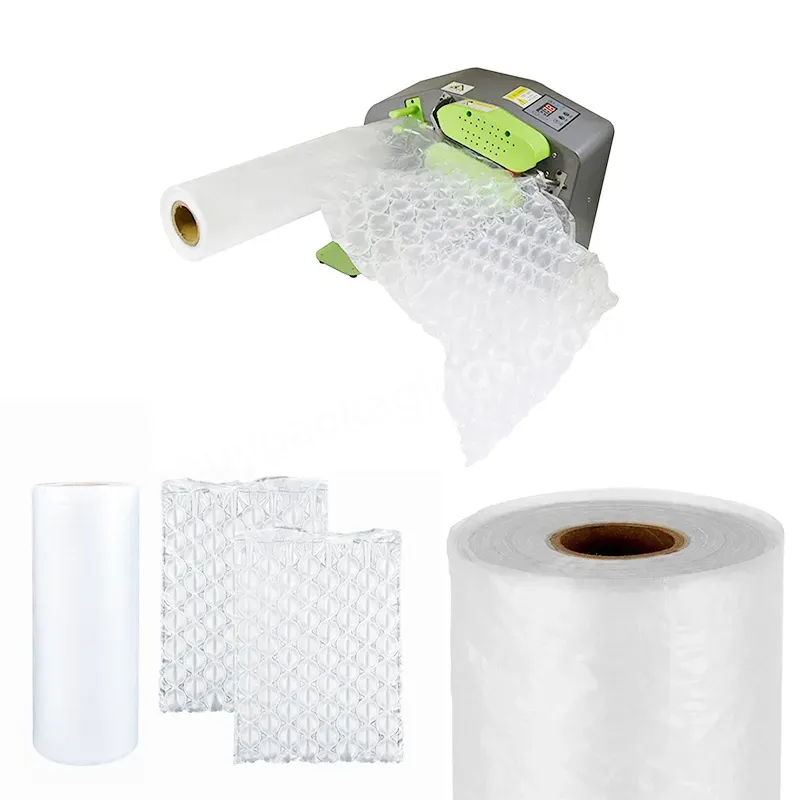 Shock Absorption Inflatable Buffer Air Cushion Packing Bag Air Bubble Film