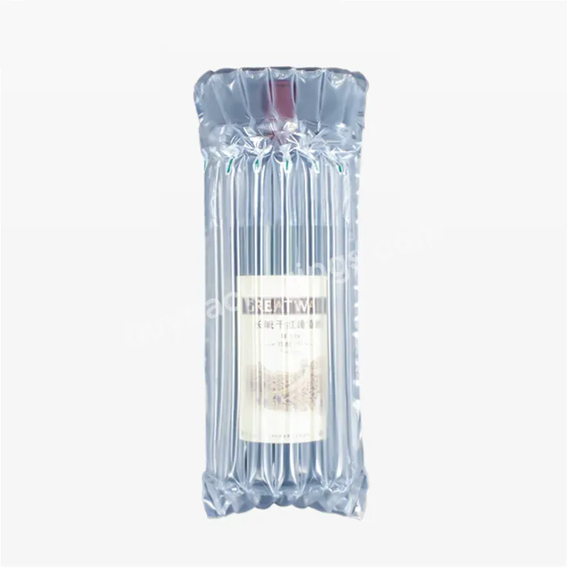 Shock Resistance Pe Pa Protective Package Inflatable Packaging Air Column Bag Wine Bottle