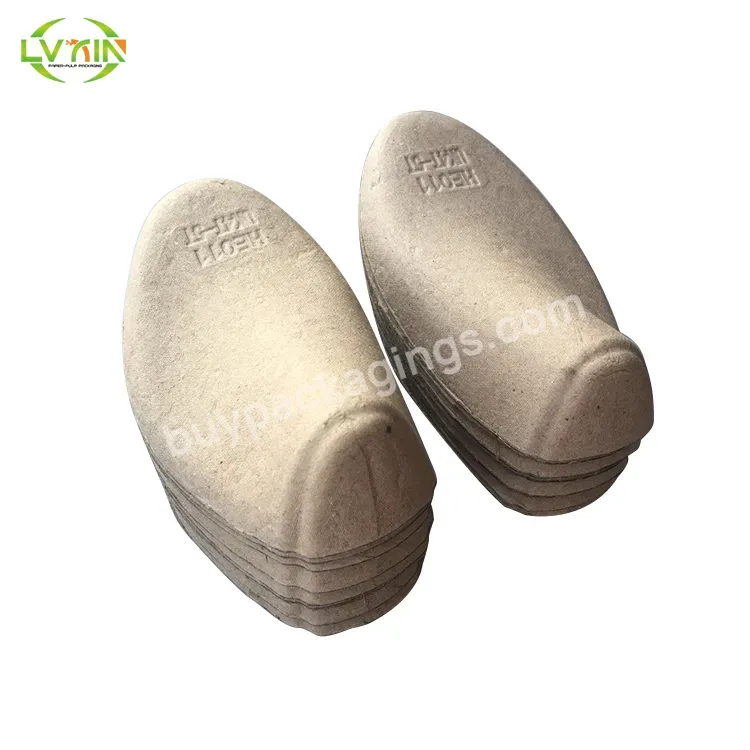 Shoe Insert Pulp Molded Paper Shoe Tree,Biodegradable Paper Cheap Eco Friendly Recycled Paper Full Sizes 10000 Pairs Hg-23-8