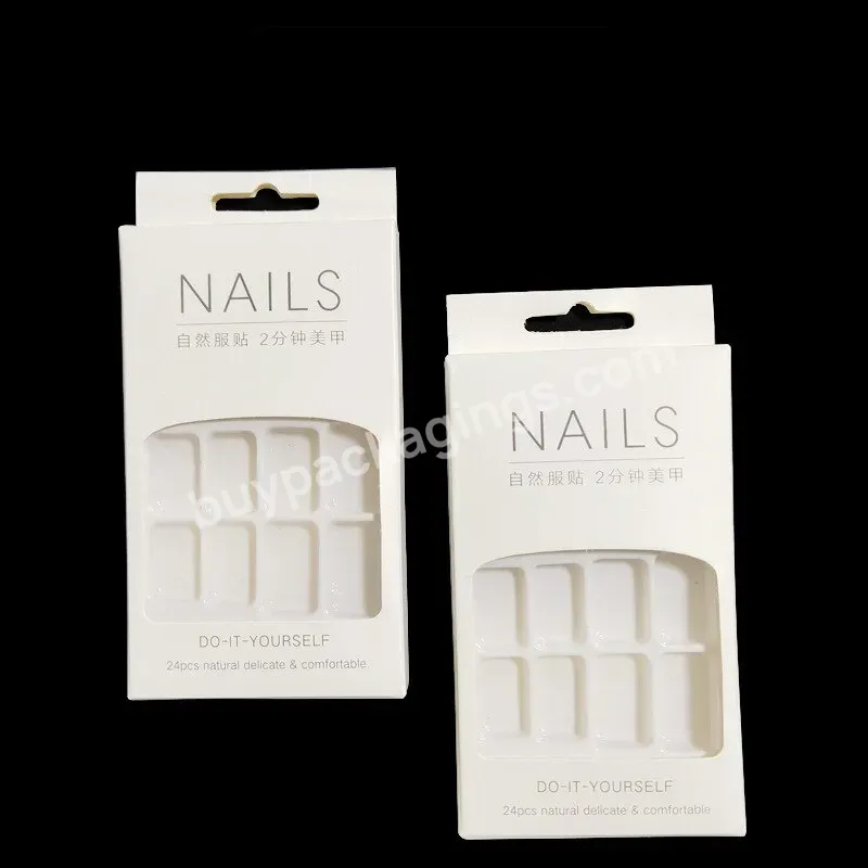 Short Wearable False Nail Enhancement Finished Product Suction Plastic Inner Tray Packaging Box - Buy Blister Inner Tray For Cosmetic,Cosmetic Box With Blister Tray,Cosmetic Box With Blister Transparent Packaging.