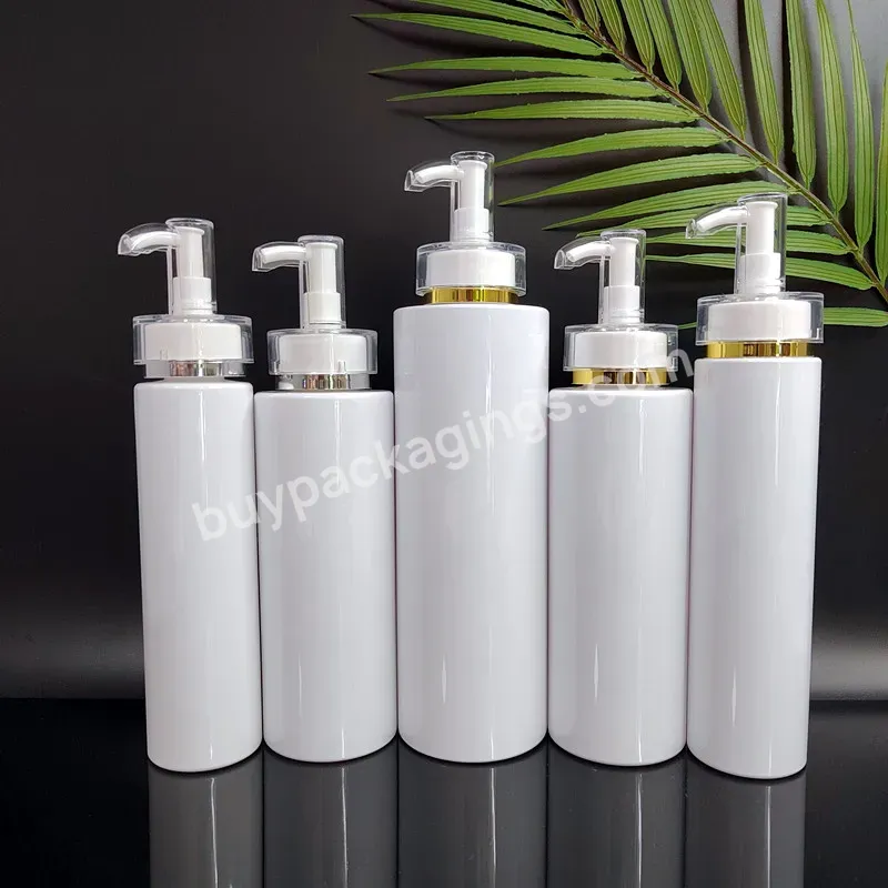 Shower Gel Plastic Body Butter Containers 300ml 500ml 150ml Body Lotion Luxury Cosmetic Shampoo Pump Bottle