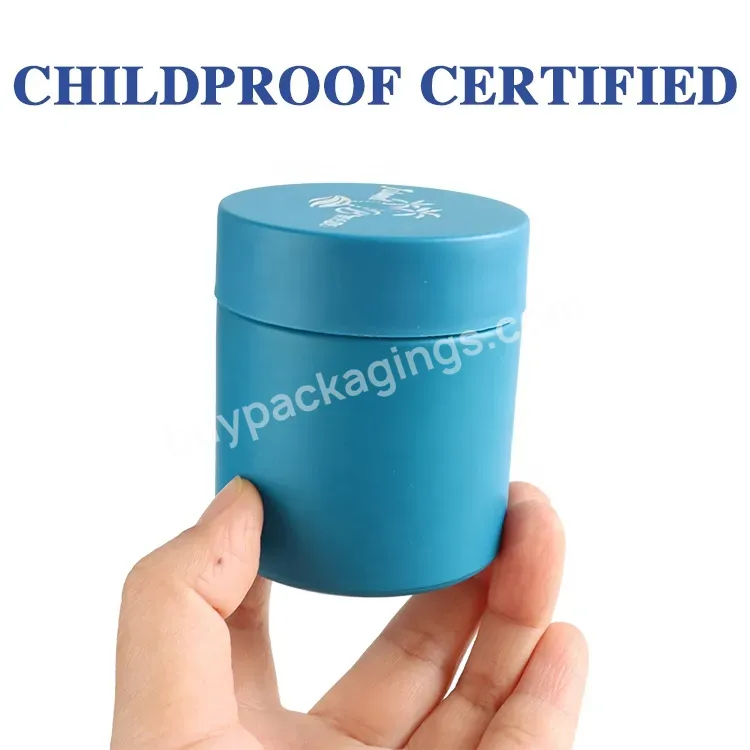 Shrink Bands For Glass Bottles Caps Round Wide Mouth Child Proof Glass Jar Child Resistance Glass Packaging