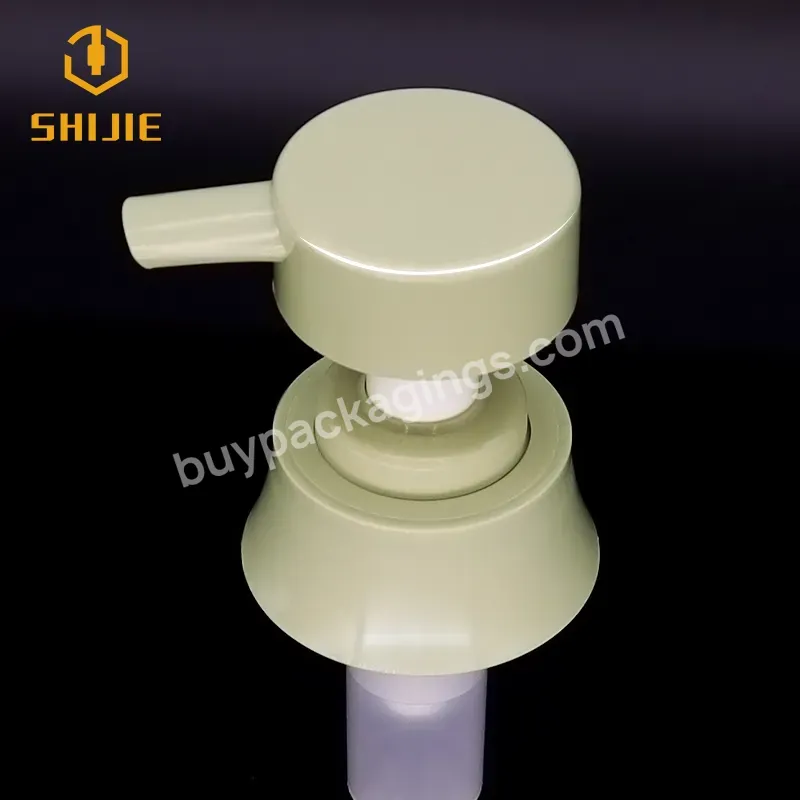 Shuijie Eco-friendly 28/410 24/410 28/410 Liquid Soap Pump Non-spill Plastic Hand Screw Lotion Pump Shampoo Pump