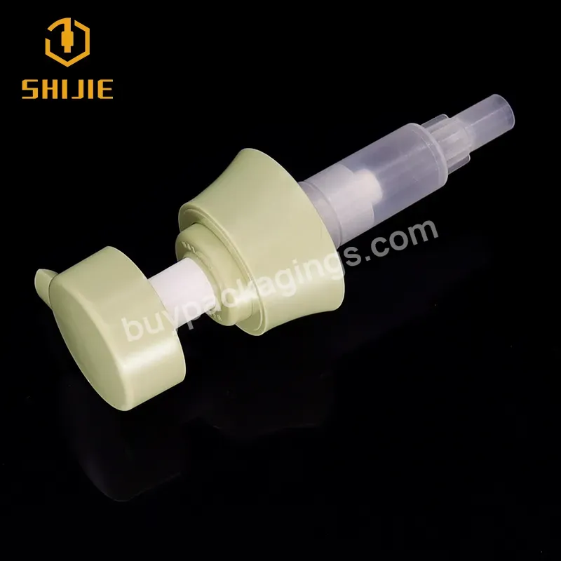 Shuijie Eco-friendly 28/410 24/410 28/410 Liquid Soap Pump Non-spill Plastic Hand Screw Lotion Pump Shampoo Pump