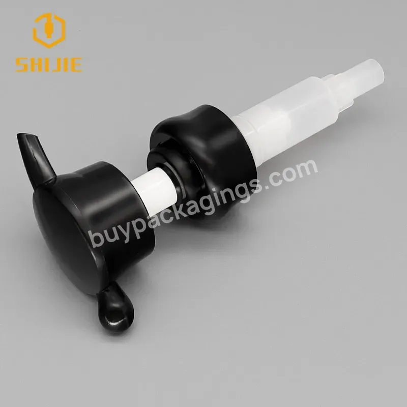 Shuijieplastic 24/410 28/410 Smooth Lotion Pump Left Right Locked Screw Liquid Soap Pump Shampoo Pump Head For Bottle