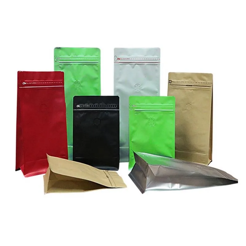 Side Gusset Food Packing Ground Printing Digital Printed Packaging Package Custom Printing Coffee Bag