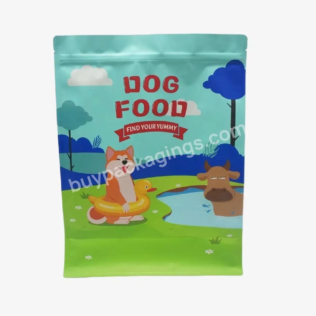 Side Gusset Pet Dog Food Plastic Packaging Bag - Buy Packaging Pet Food Bags,Cookie Snack Food Plastic Bags,Cat Food Dog Food Pet Snack Bags.