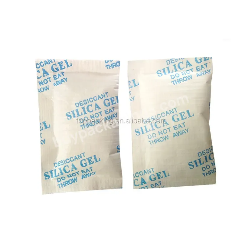 Silica Gel Desiccant Packets Provides Superior Adsorption And Remains Dry At Maximum Saturation