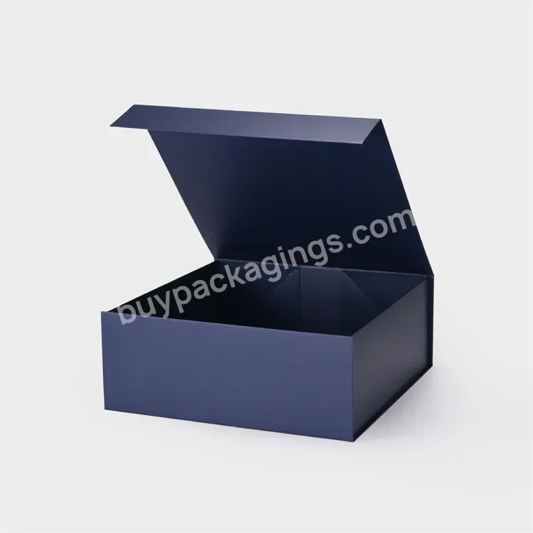 Sim-party Custom Luxury Cloth Shoe Box Large Size Square Magnetic Gift Box Supplier
