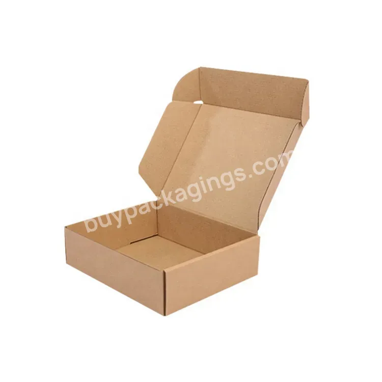Sim-party Custom Mailer Express Box Shoe Clothing Packaging Custom Size Corrugated Box