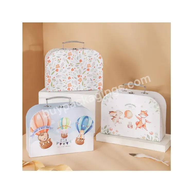 Sim-party Cute Toy Clothing Stationery Children Favor Metal Handle Baby Shower Gift Box