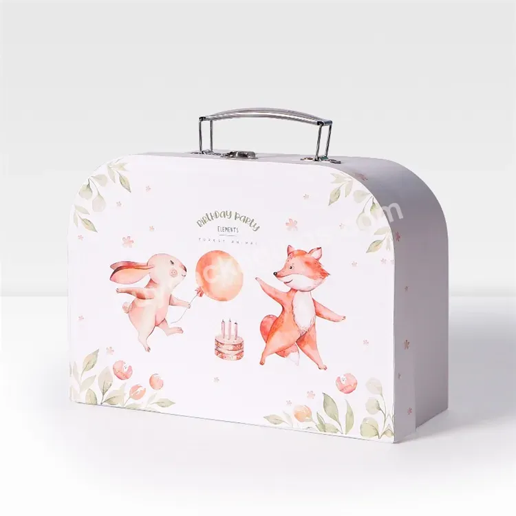 Sim-party Cute Toy Clothing Stationery Children Favor Metal Handle Baby Shower Gift Box