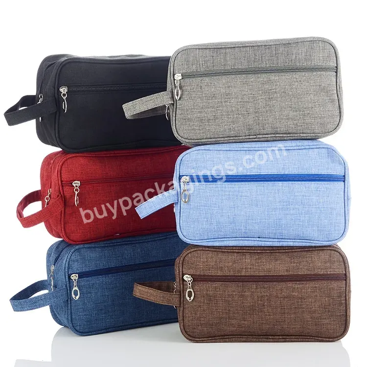 Sim-party Portable 26*10*15mm Travel Business Trip Storage Nylon Men Wash Bag Toiletry Bag - Buy Nylon Toiletry Bag,Men Toiletry Bag,Business Trip Storage Bag.