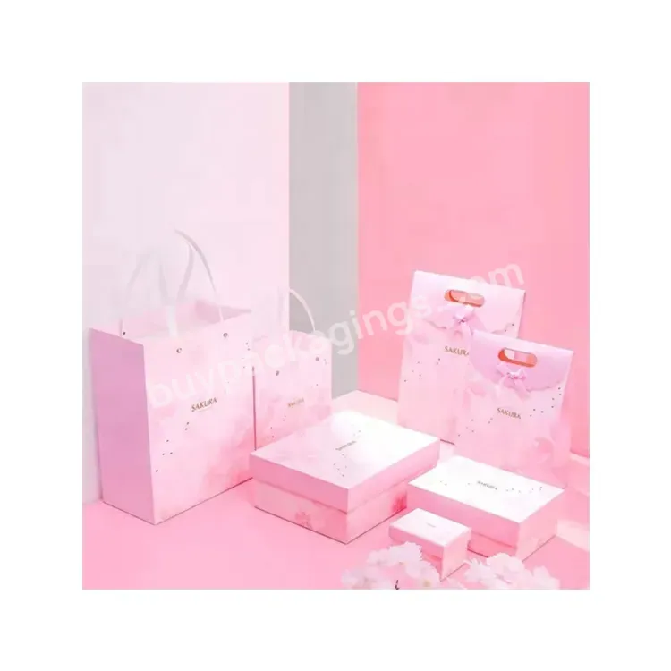 Sim-party Romantic Birthday Wedding Large Size Rigid Cardboard Box Bridesmaid Proposal Gift Box Set