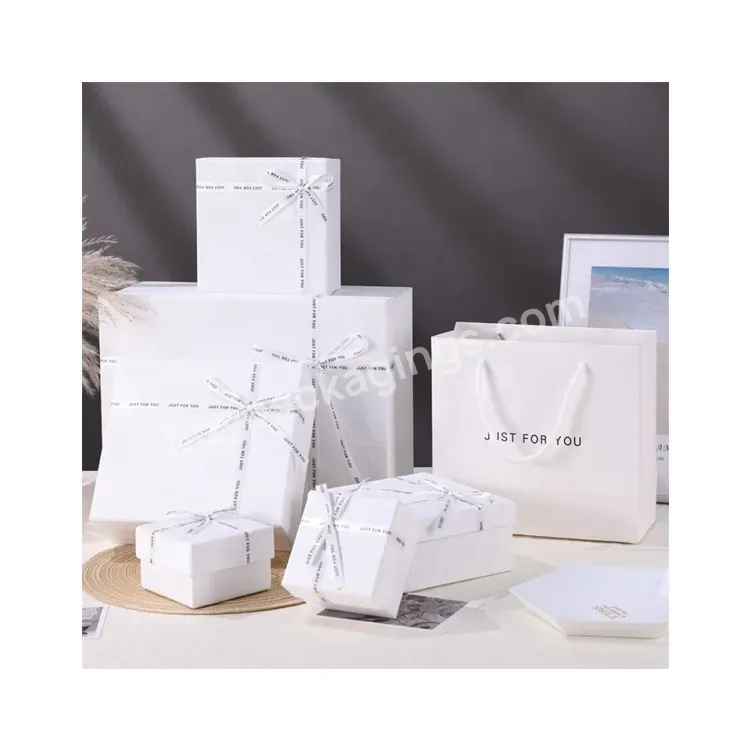 Sim-party Stock Perfume Scarf Cosmetic Packaging Box For Gift Wrapping Gift Box With Ribbon Custom