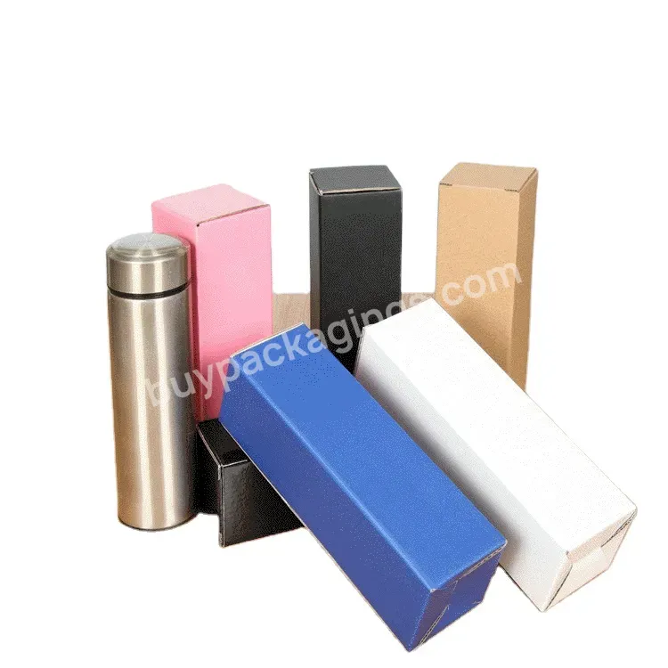 Sim-party Stock Umbrella Stainless Steel Coffee Cup Coffee Express Mailing Corrugated Packaging Box