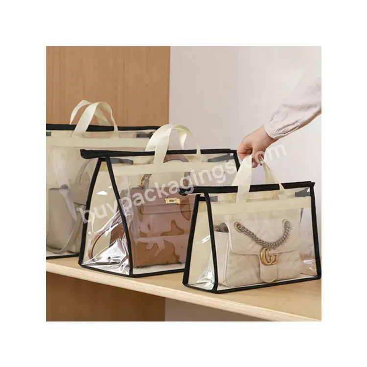 Sim-party Wholesale Travel Cosmetic Storage Bag Plastic Pvc Clear Dust Bag For Handbag - Buy Pvc Clear Plastic Dust Bags,Fabric Handbag Dust Bags,Women Travel Cosmetic Bag.