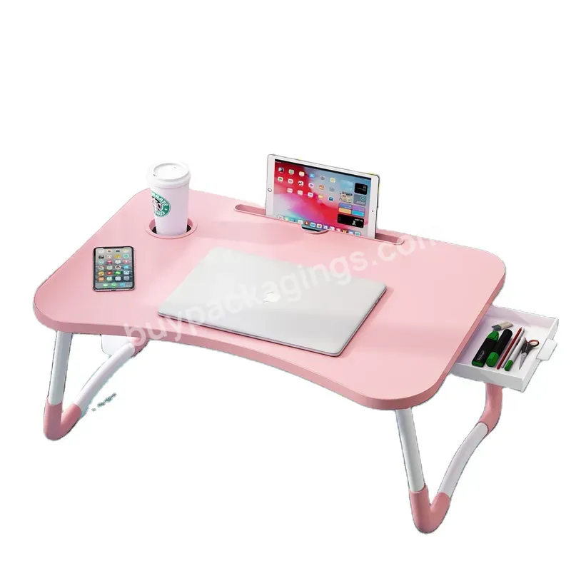 Simple Style Material Environmental Protection Student Bed Desk Notebook Computer Desk - Buy Small Bed Laptop Table,Study Table,Student Bed Table.