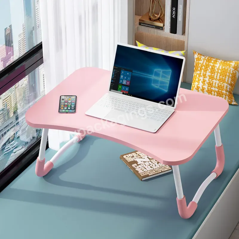 Simple Style Material Environmental Protection Student Bed Desk Notebook Computer Desk - Buy Small Bed Laptop Table,Study Table,Student Bed Table.