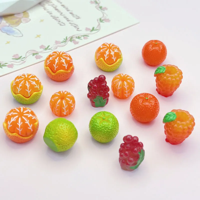 Simulation stereo fruit orange grape 3d refrigerator magnet 3d Korea fruit fridge magnets