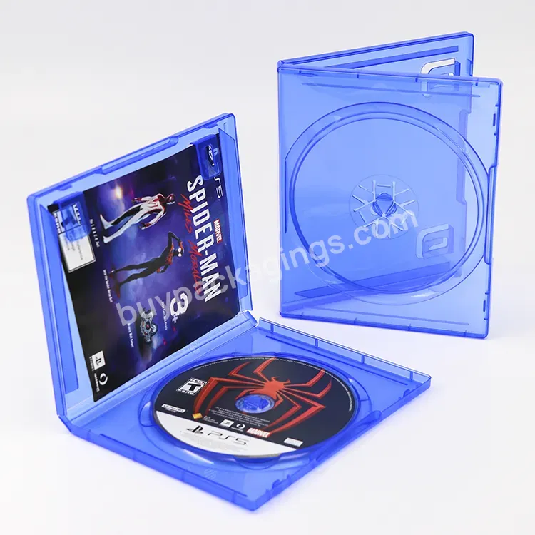 Single Disc Console Game Holder Plastic Game Case For Ps5 Ps2 Ps4 Ps3 Slim Box Playstation 5 Game Consoles