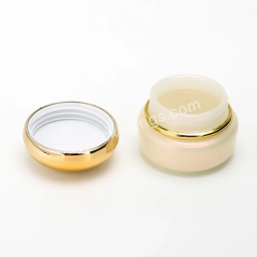 Single Layer Cream Container 15g Skin Care Product Empty Plastic Jar