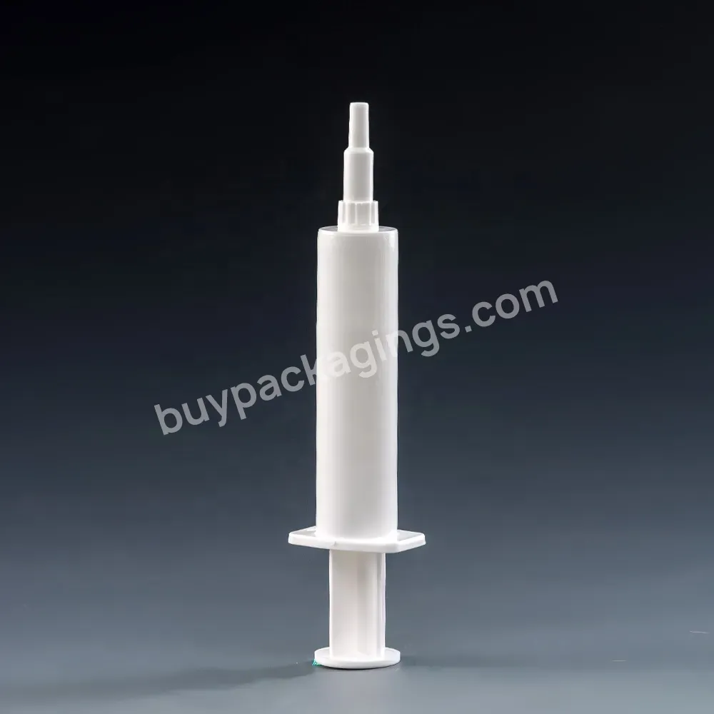 Single Use Disposable White Dose Syringe Veterinary Cow Mastitis Intramammary Influsion Treating Syringes From China