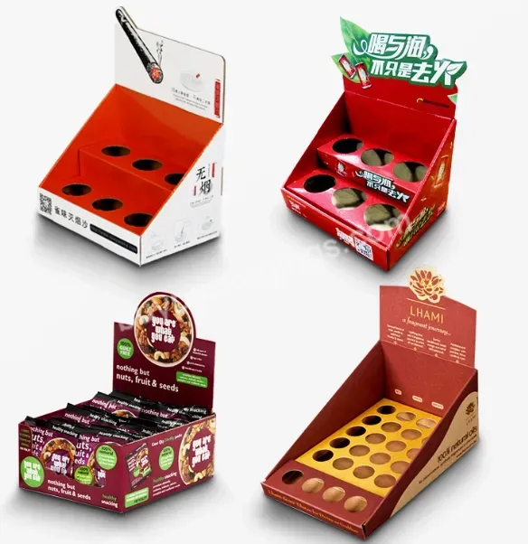 Singtat Custom Printed Corrugated Cardboard Portable Countertop Shelve/stand/shelf Box Paper Display - Buy Cardboard Display Counter Hook,Cardboard Dispenser Box Display Retail,Cardboard Cutout Display.