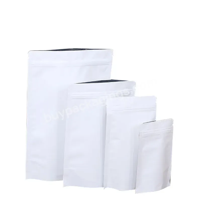 Size 20 * 25 + 5 Custom Packaging Paper Aluminium Foil Zip Lock Bag Seal Package Bag Printing