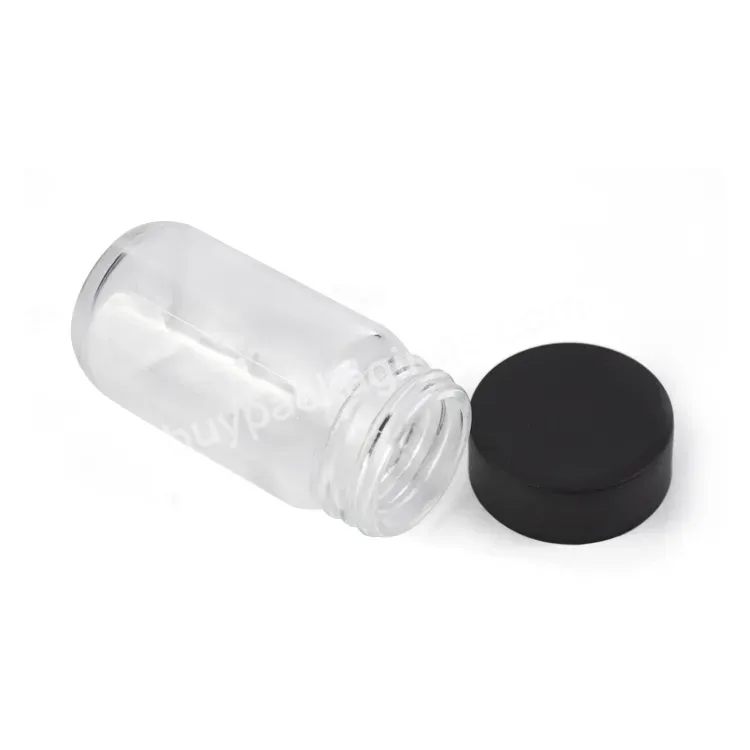 Size Rolling Tube Small Glass Jar 5pcs Pack 1oz 1.5oz Glass Jar Tips Rolling Packaging With Child Resistant Lid