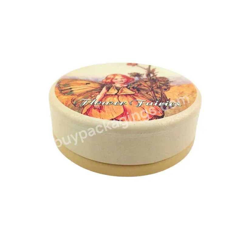 Skin Care Cream Tin Jar With Cover Custom Print Decorative 25g 50g 75g 52x28mm 72x34mm