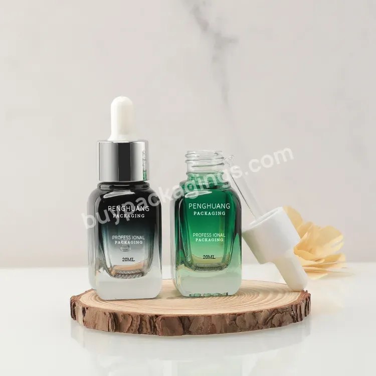 Skincare Dropper 2022 Customized Small Capacity Dropper Moisture Essence Oil Glass Serum Bottle 20ml Cosmetic