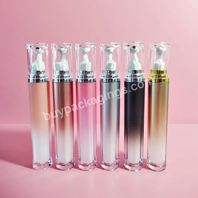 Skincare Empty Tube With One Roll Ball Metal Roller Ball Applicator 15ml Eye Cream Empty Retinol Eye Cream