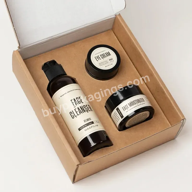 Skincare Packaging Set Luxury Gift Paper Box With Design Logo