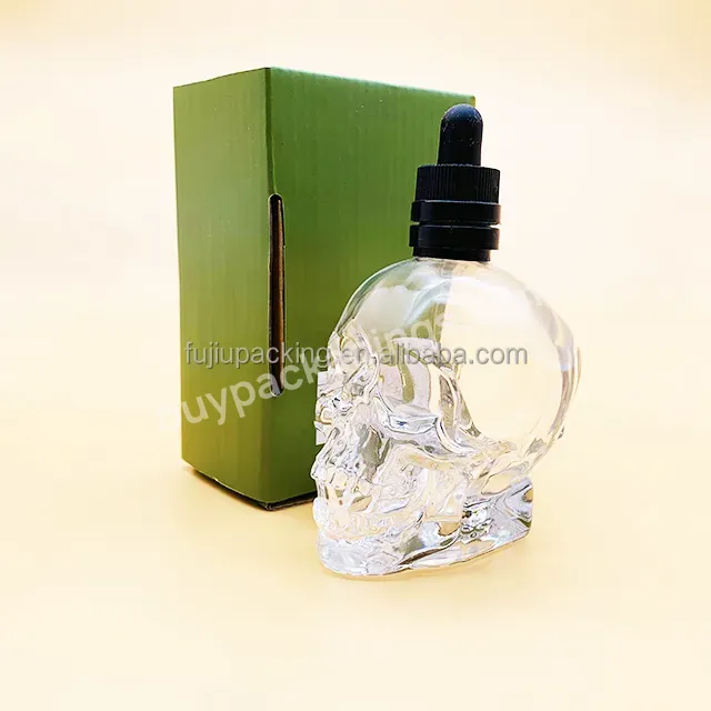 Skull Perfume Bottle Wholesale Custom Glass Bottle Perfume Designer For Cosmetics Packaging - Buy Skull Shaped Bottle Skull Dropper Bottle For Serum,Custom Glass Bottle Perfume Designer For Cosmetics Packaging,15ml 30ml 50ml Skull Shape Glass Spray B