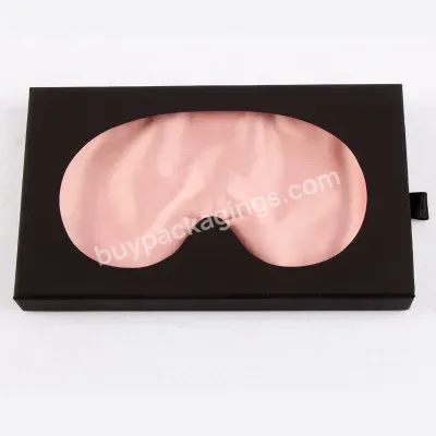 Sleep Eye Mask Packaging Box For Gift Custom High Quality Silk Paper Recyclable Packing Box