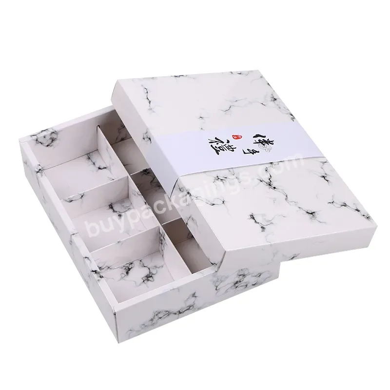 Sliding Drawer Partition Box Packaging Paper Food Boxes