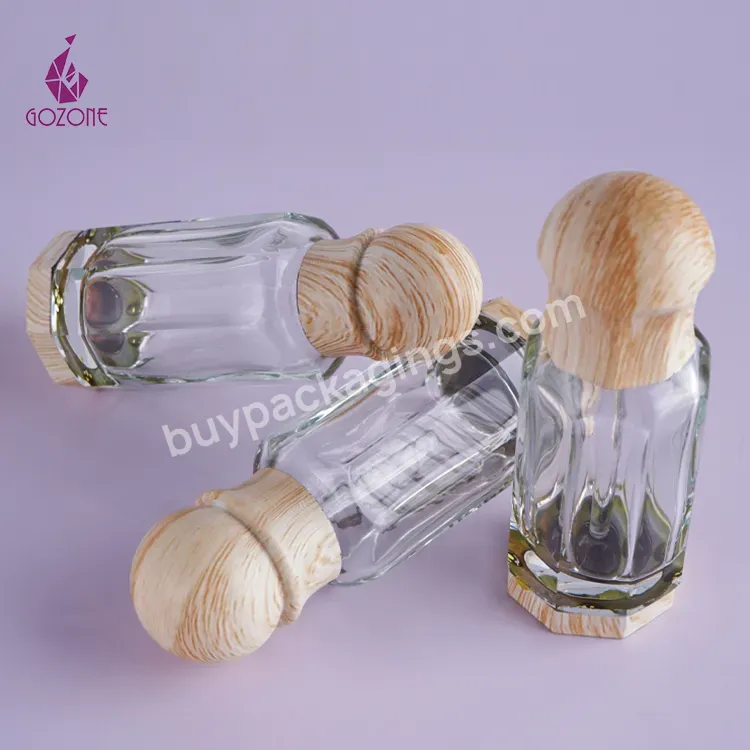 Small Beautiful 3 Ml Essential Oil 12ml Empty Attar Perfume Glass Bottles