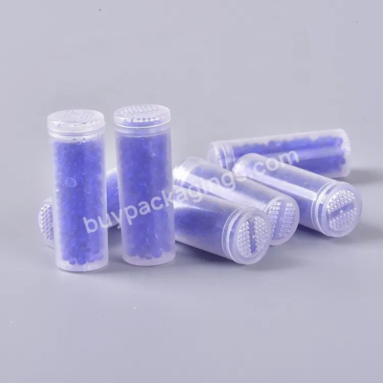 Small Bottle Of Columnar Blue Silica Gel Desiccant Food Electronic Health Care Products Mildew And Moisture-proof Agent - Buy Silica Gel Desiccant,Mildew And Moisture-proof Agent,Discoloration Desiccant.