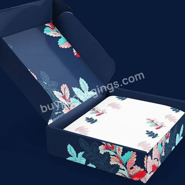Small Carton Clothes Gift Mailer Box Cardboard Packing Boxes For Shipping