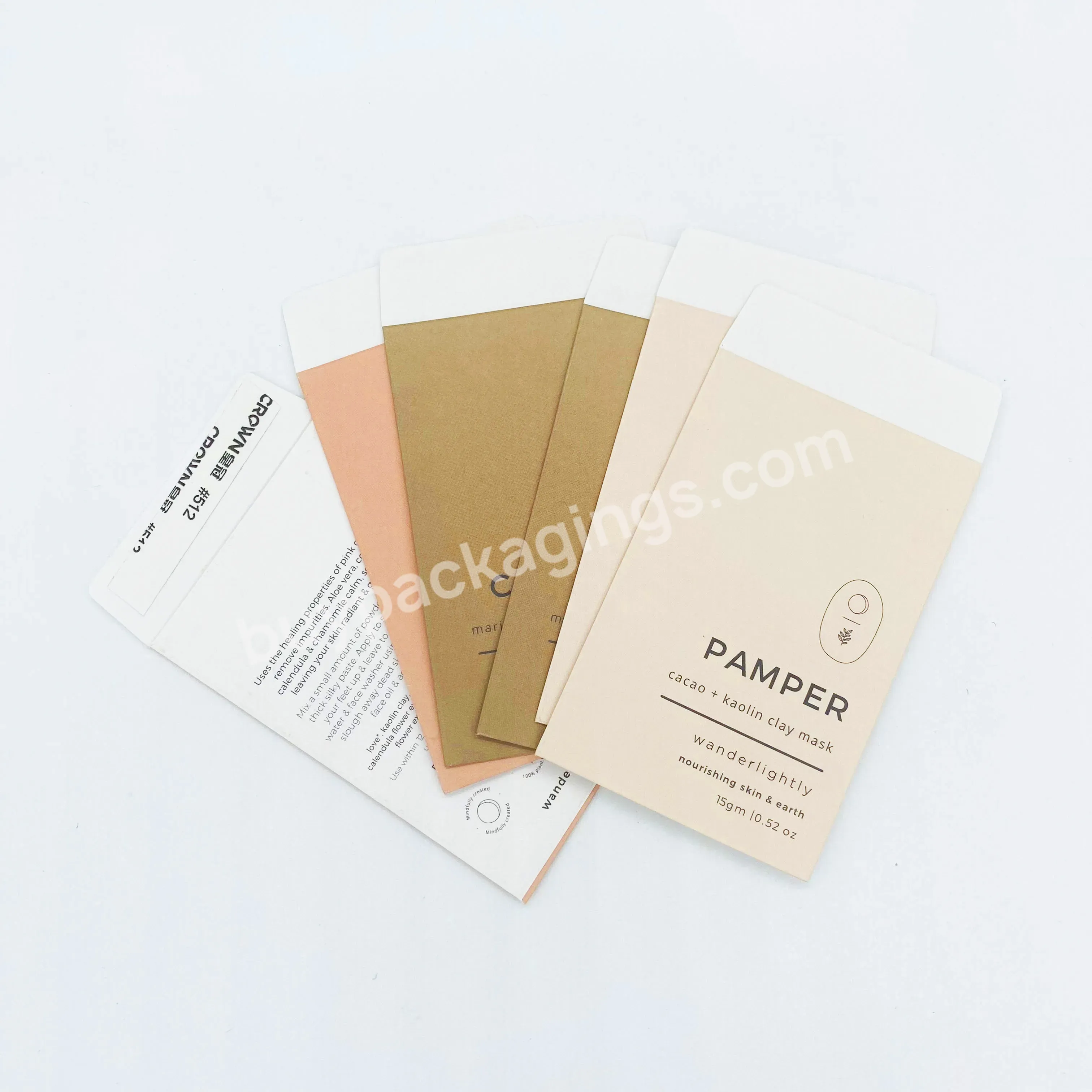 Small Coin Card Envelopes 100% Recyclable Biodegradable Black/white/brown Kraft Packaging Packet Paper Seed Envelopes